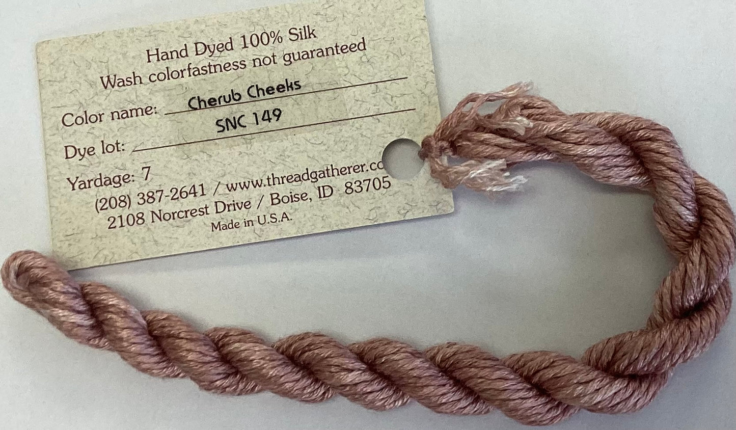 The Thread Gatherer: Silk ‘N Colors (A)