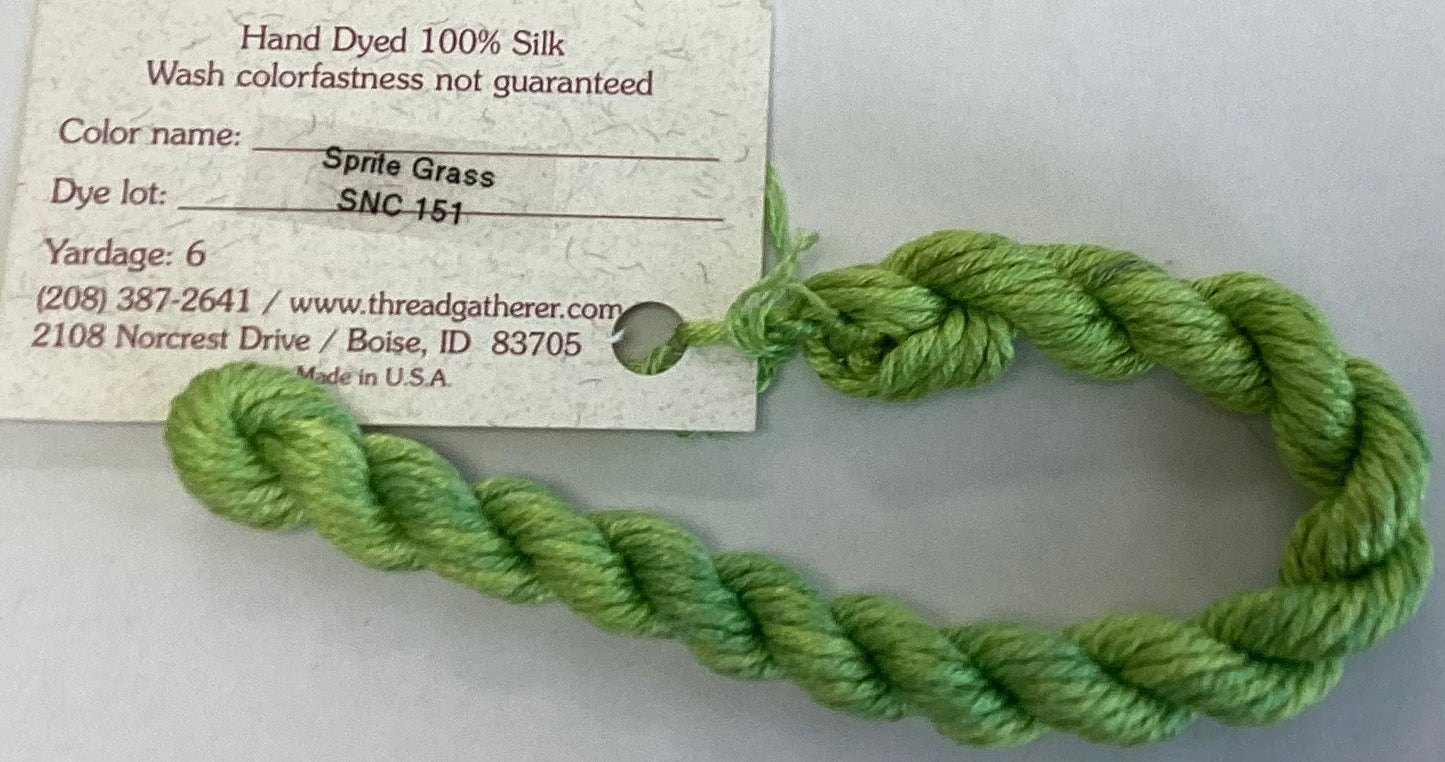 The Thread Gatherer: Silk ‘N Colors (A)