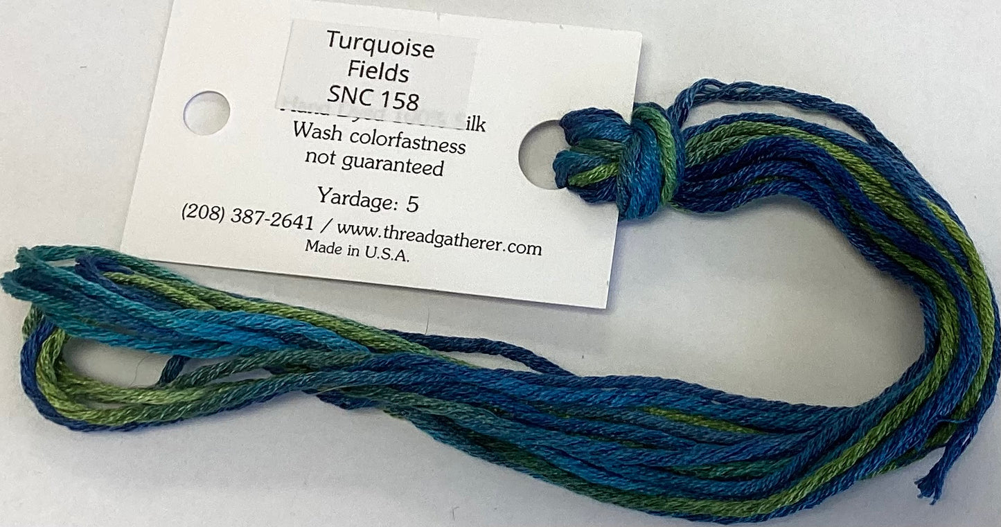 The Thread Gatherer: Silk ‘N Colors (A)