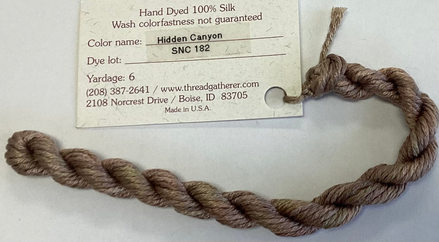 The Thread Gatherer: Silk ‘N Colors (A)