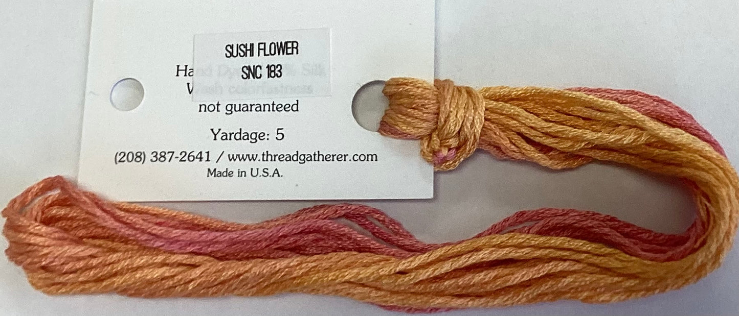 The Thread Gatherer: Silk ‘N Colors (A)