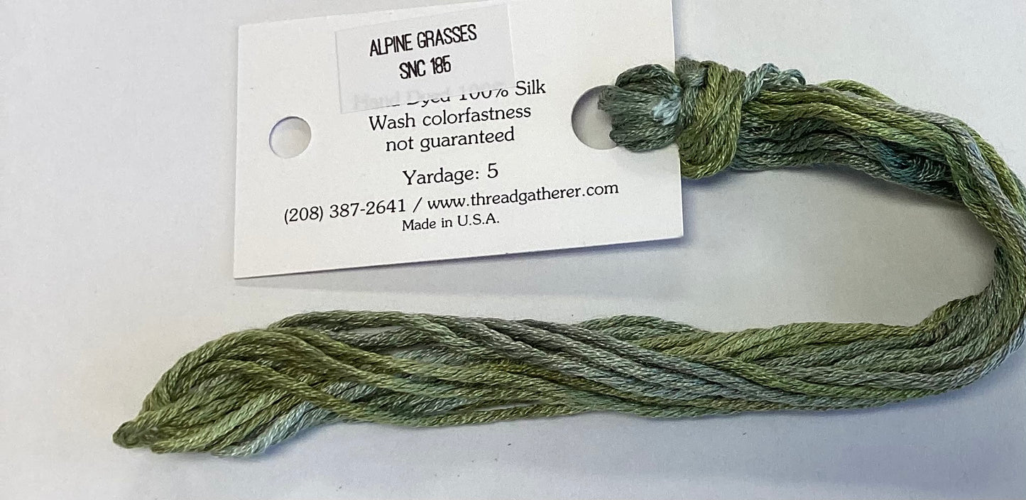 The Thread Gatherer: Silk ‘N Colors (A)