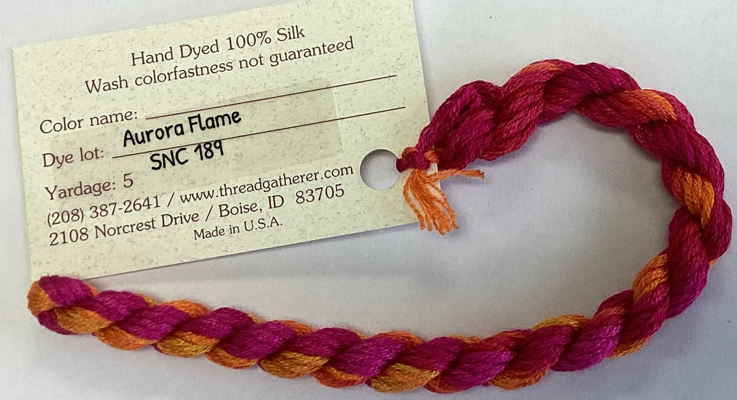 The Thread Gatherer: Silk ‘N Colors (A)