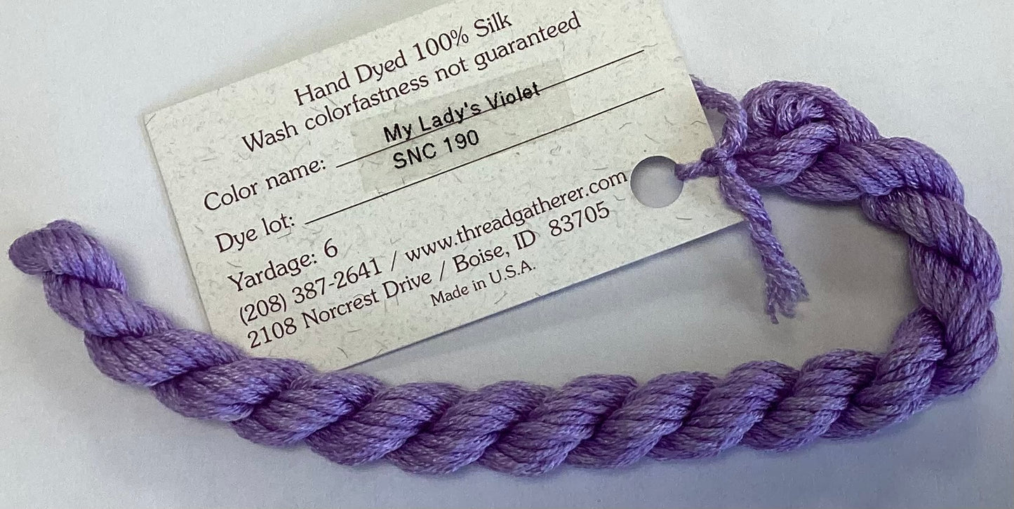 The Thread Gatherer: Silk ‘N Colors (A)