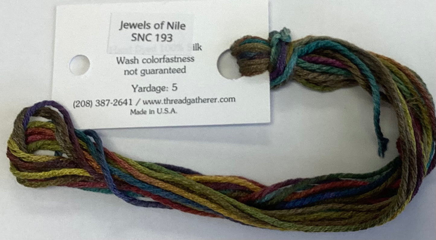 The Thread Gatherer: Silk ‘N Colors (A)