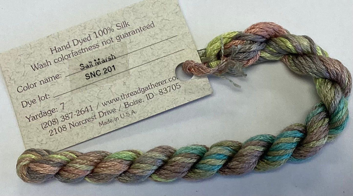 The Thread Gatherer: Silk ‘N Colors (A)