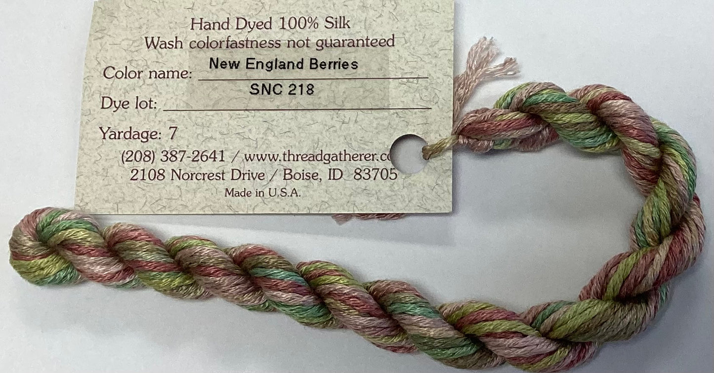 The Thread Gatherer: Silk ‘N Colors (A)