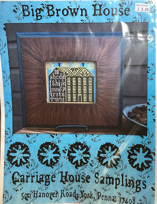 Big Brown House by Carriage House Samplings