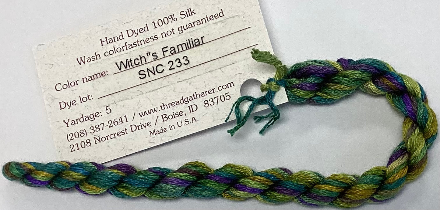 The Thread Gatherer: Silk ‘N Colors (A)