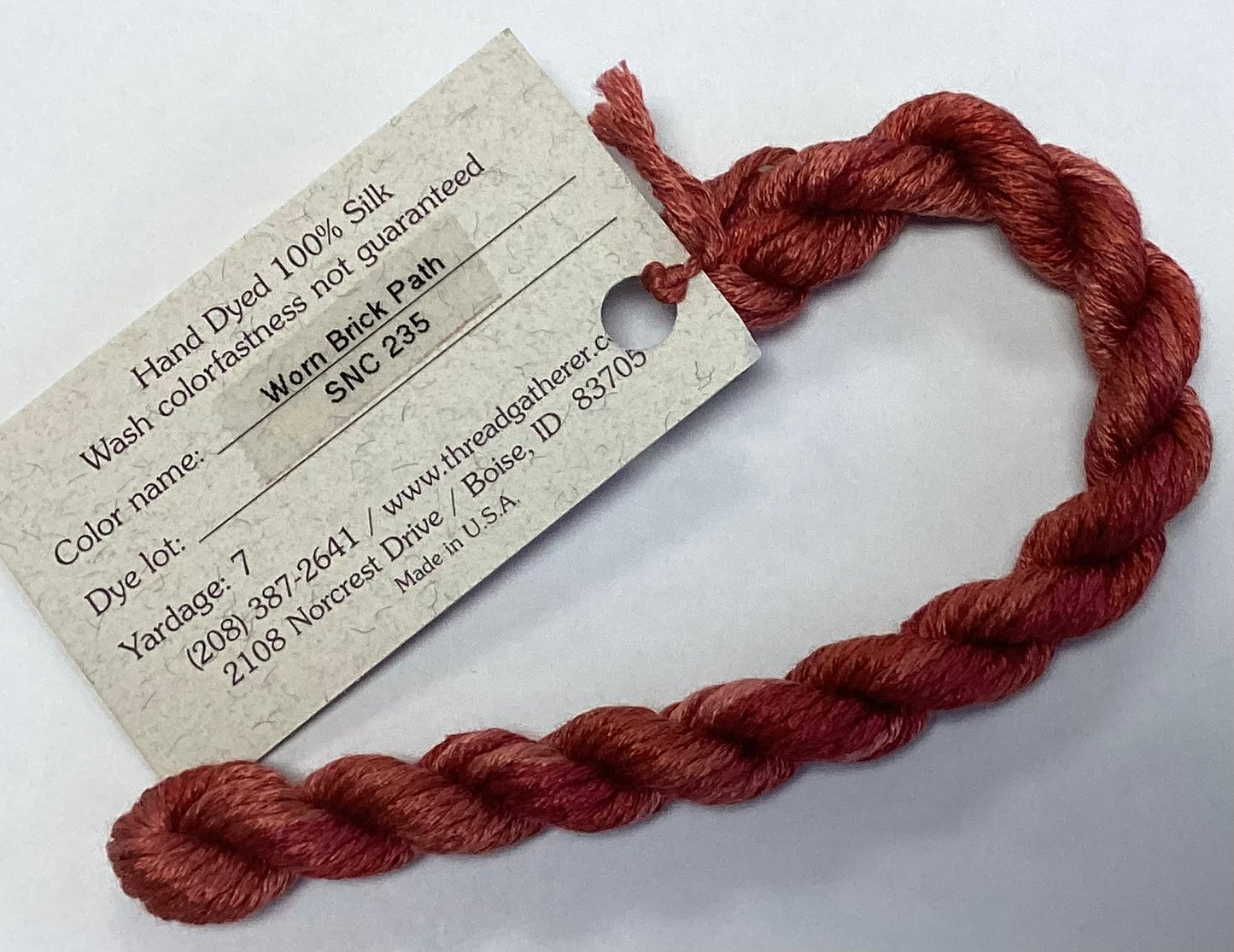 The Thread Gatherer: Silk ‘N Colors (A)