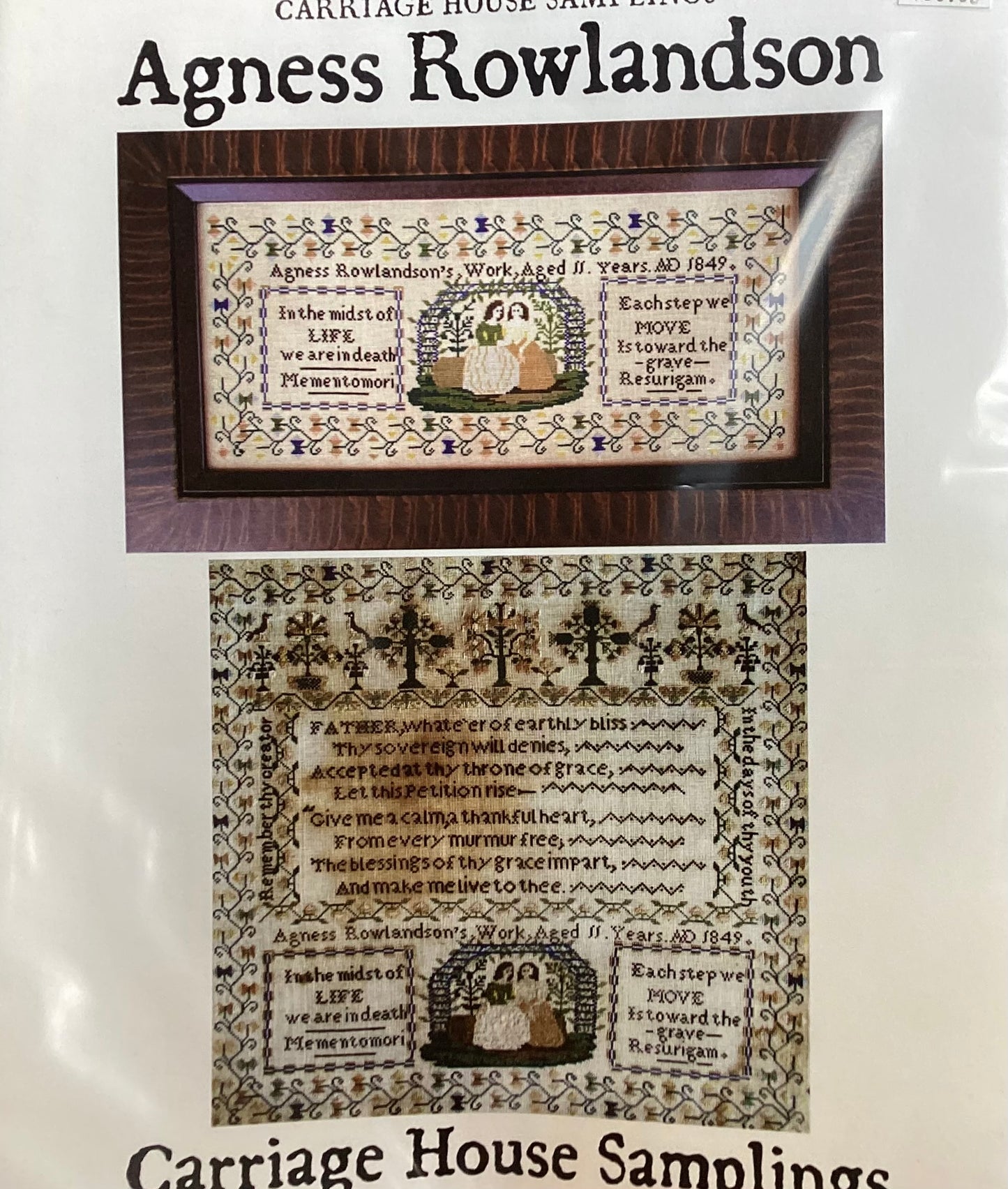 Agness Rowlandson by Carriage House Samplings
