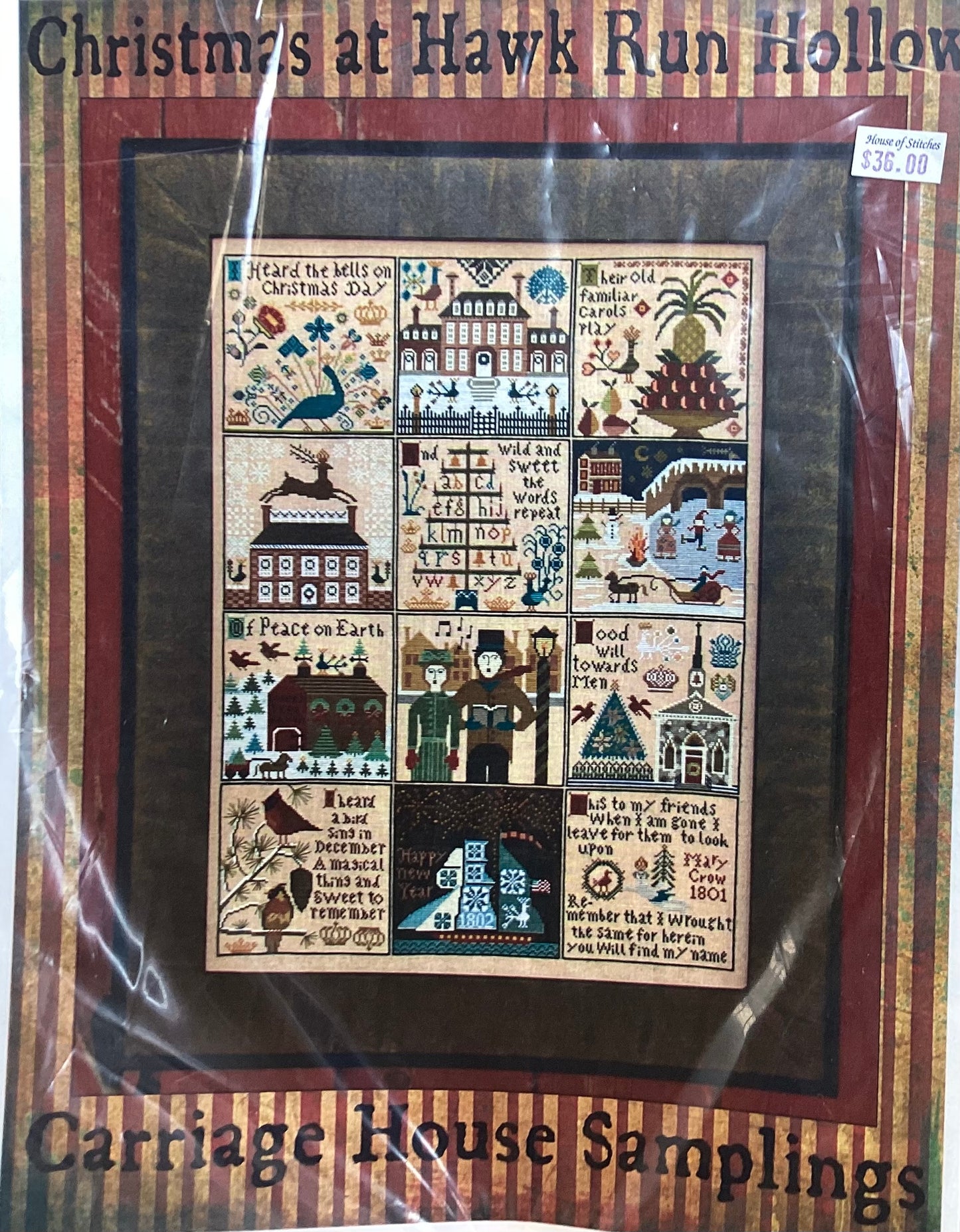 Christmas at Hawk Run Hollow by Carriage House Samplings