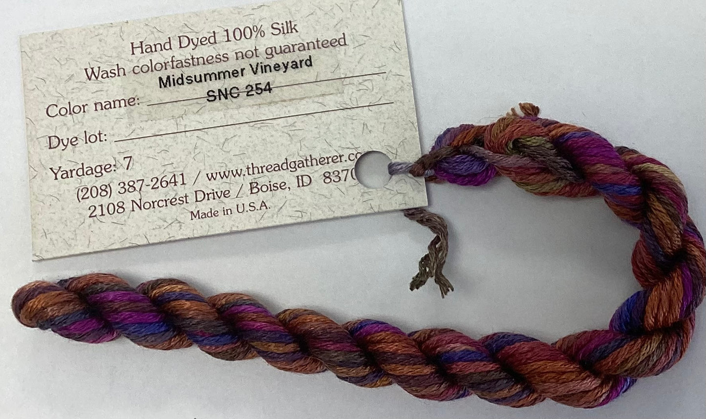 The Thread Gatherer: Silk ‘N Colors (A)