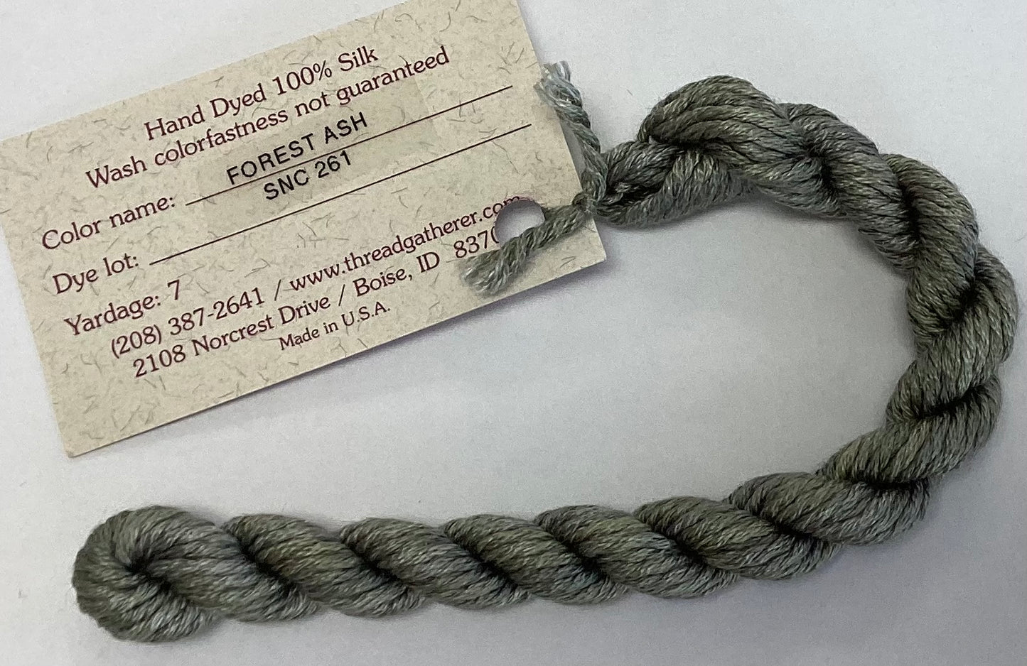 The Thread Gatherer: Silk ‘N Colors (A)