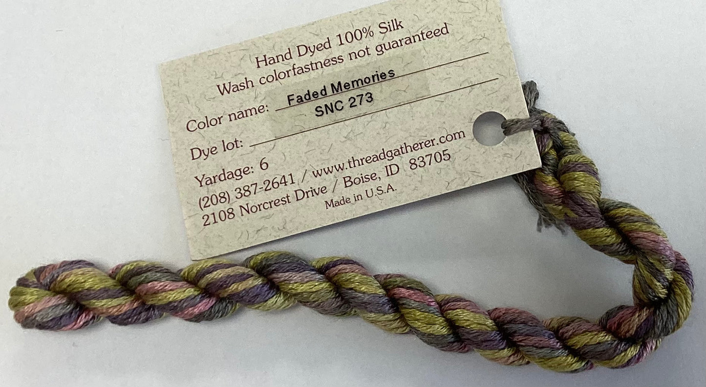 The Thread Gatherer: Silk ‘N Colors (A)