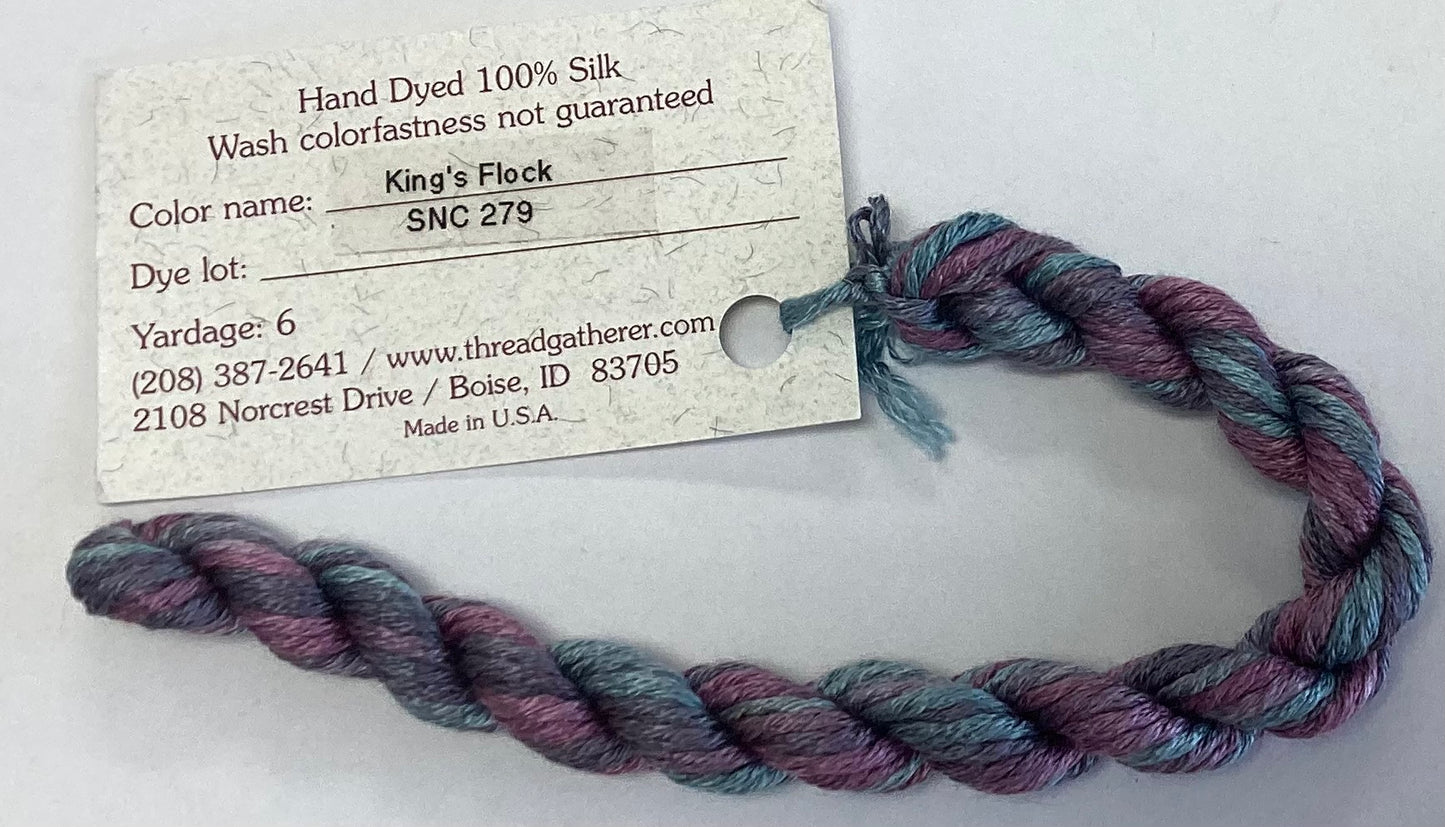The Thread Gatherer: Silk ‘N Colors (A)