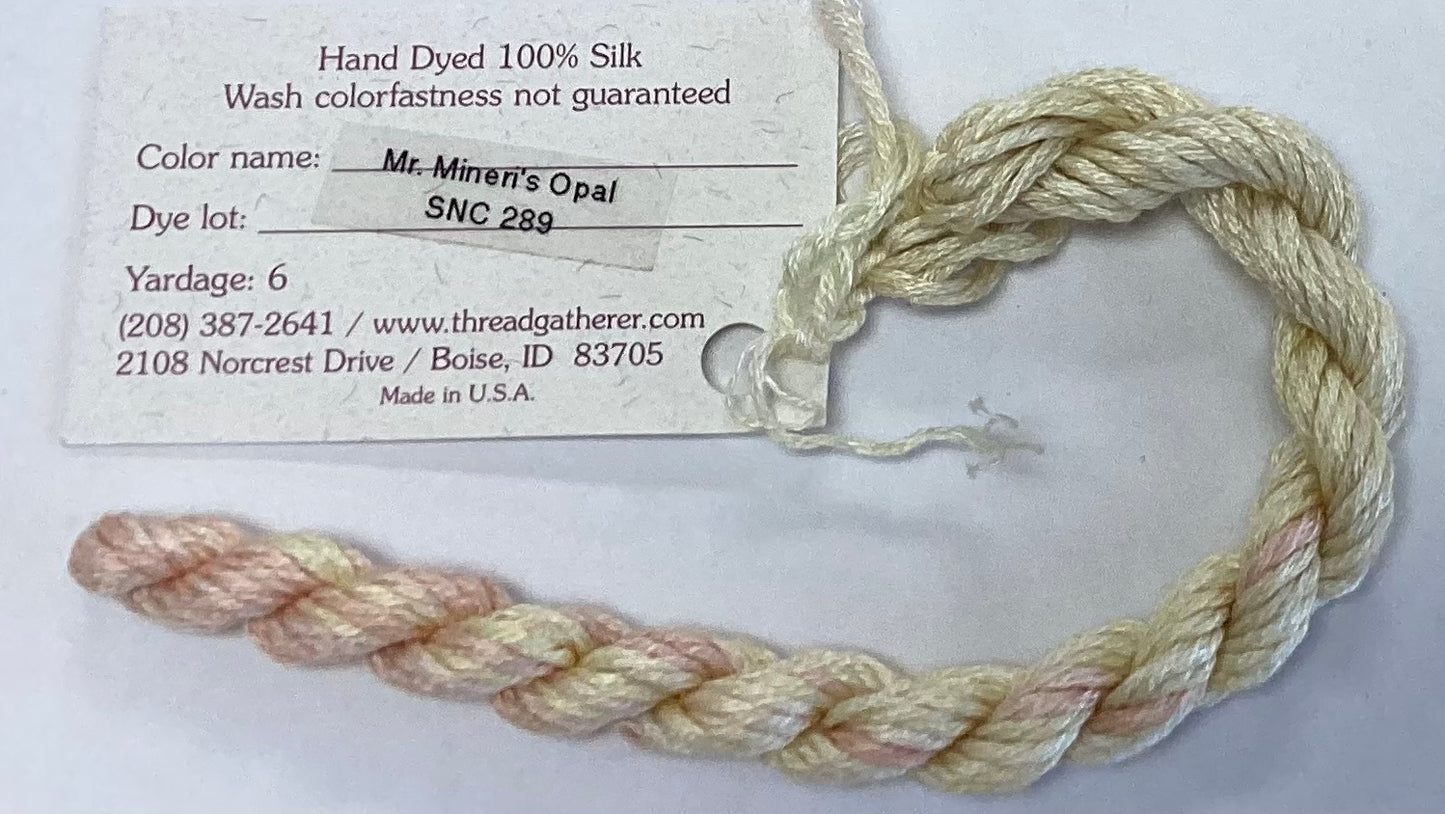 The Thread Gatherer: Silk ‘N Colors (A)
