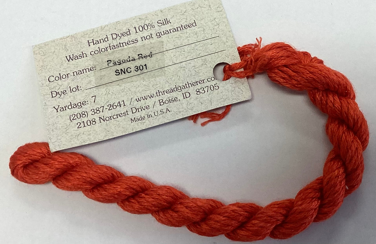 The Thread Gatherer: Silk ‘N Colors (A)