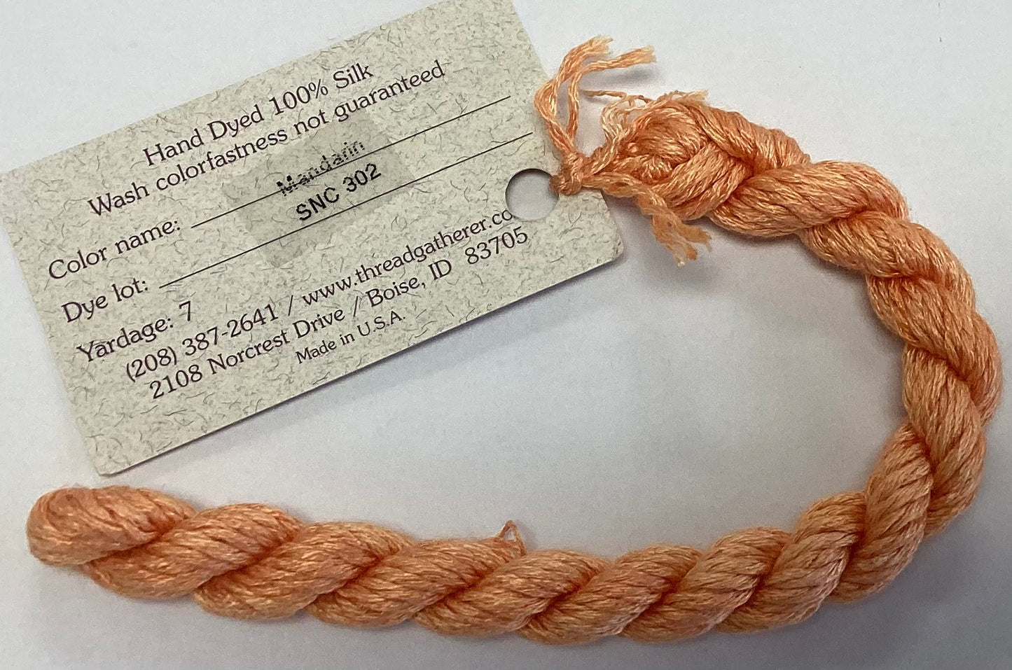 The Thread Gatherer: Silk ‘N Colors (A)