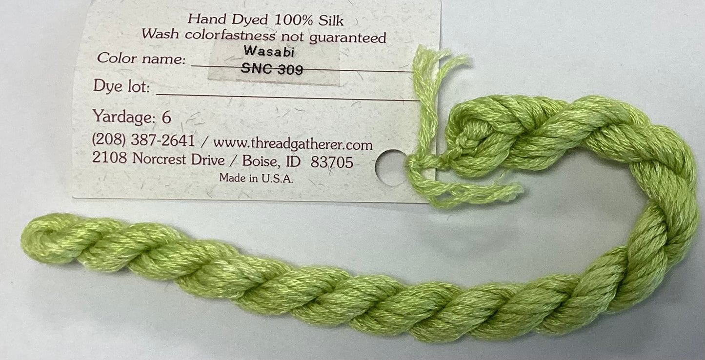 The Thread Gatherer: Silk ‘N Colors (A)