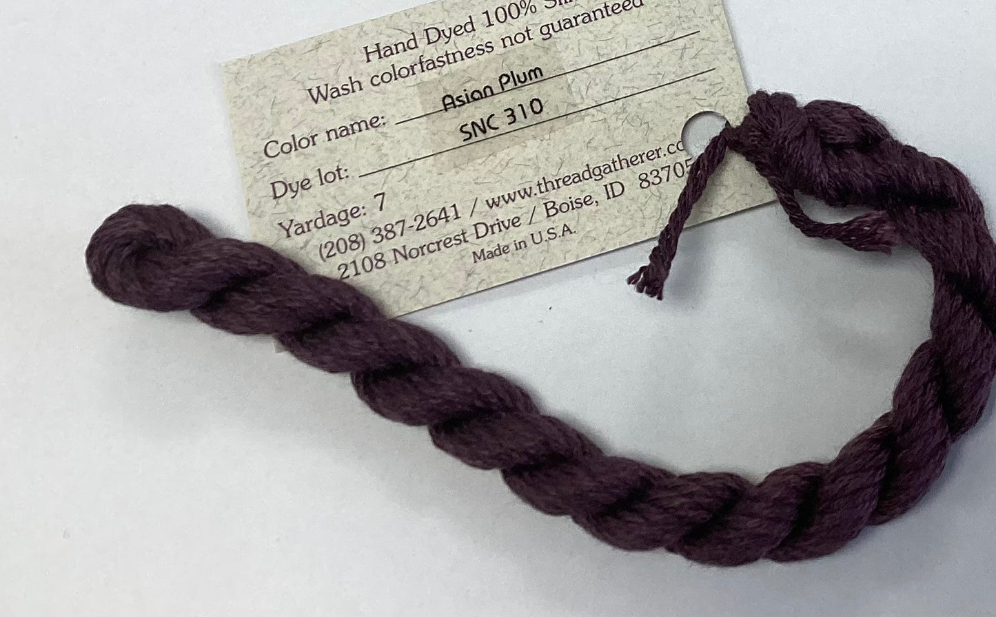The Thread Gatherer: Silk ‘N Colors (A)