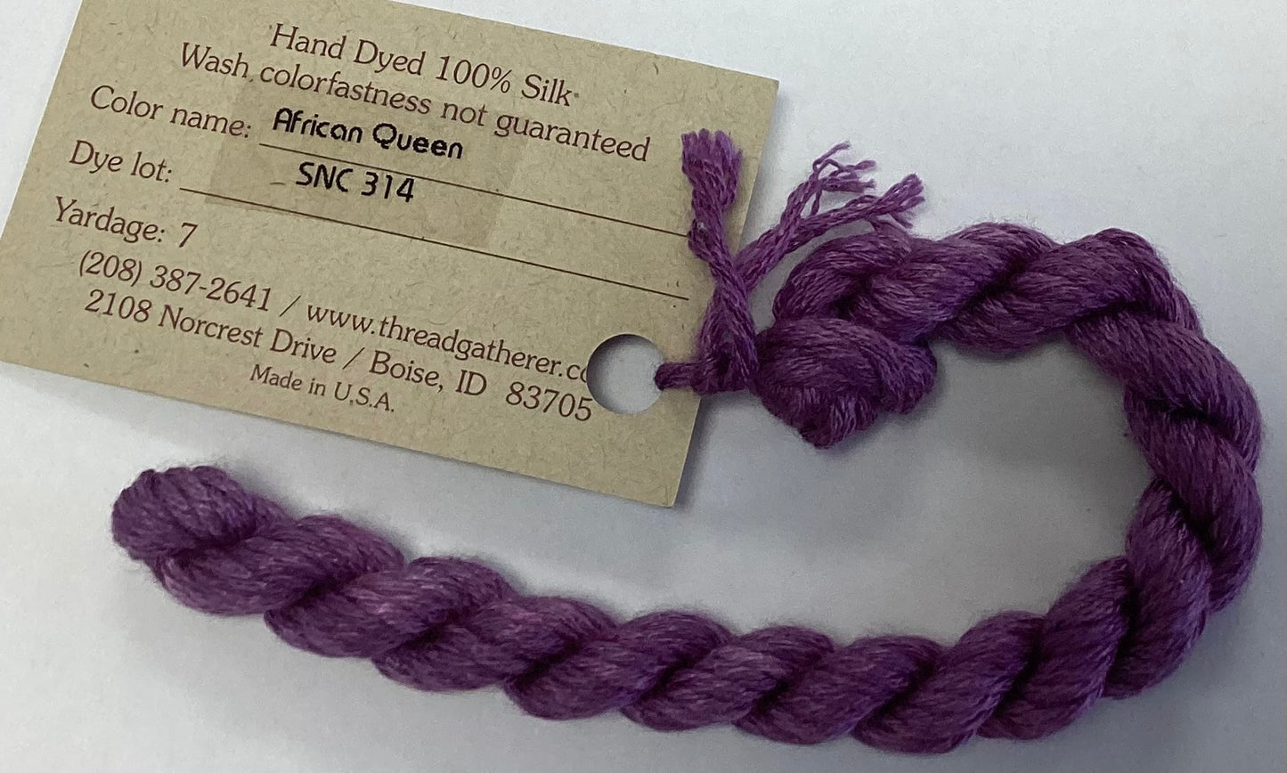 The Thread Gatherer: Silk ‘N Colors (A)