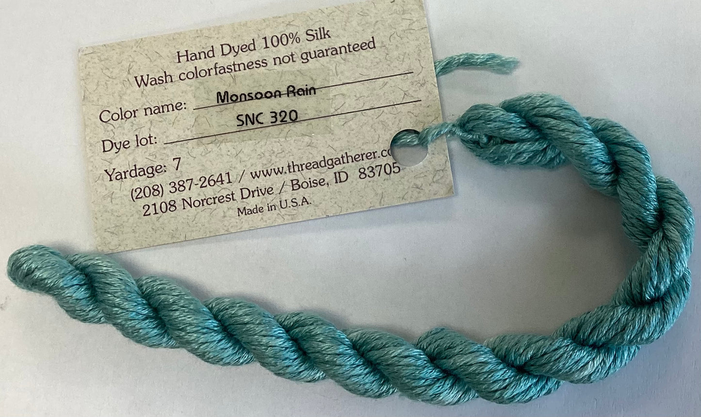 The Thread Gatherer: Silk ‘N Colors (A)
