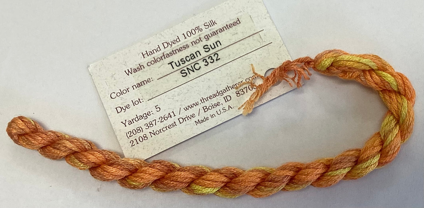 The Thread Gatherer: Silk ‘N Colors (A)