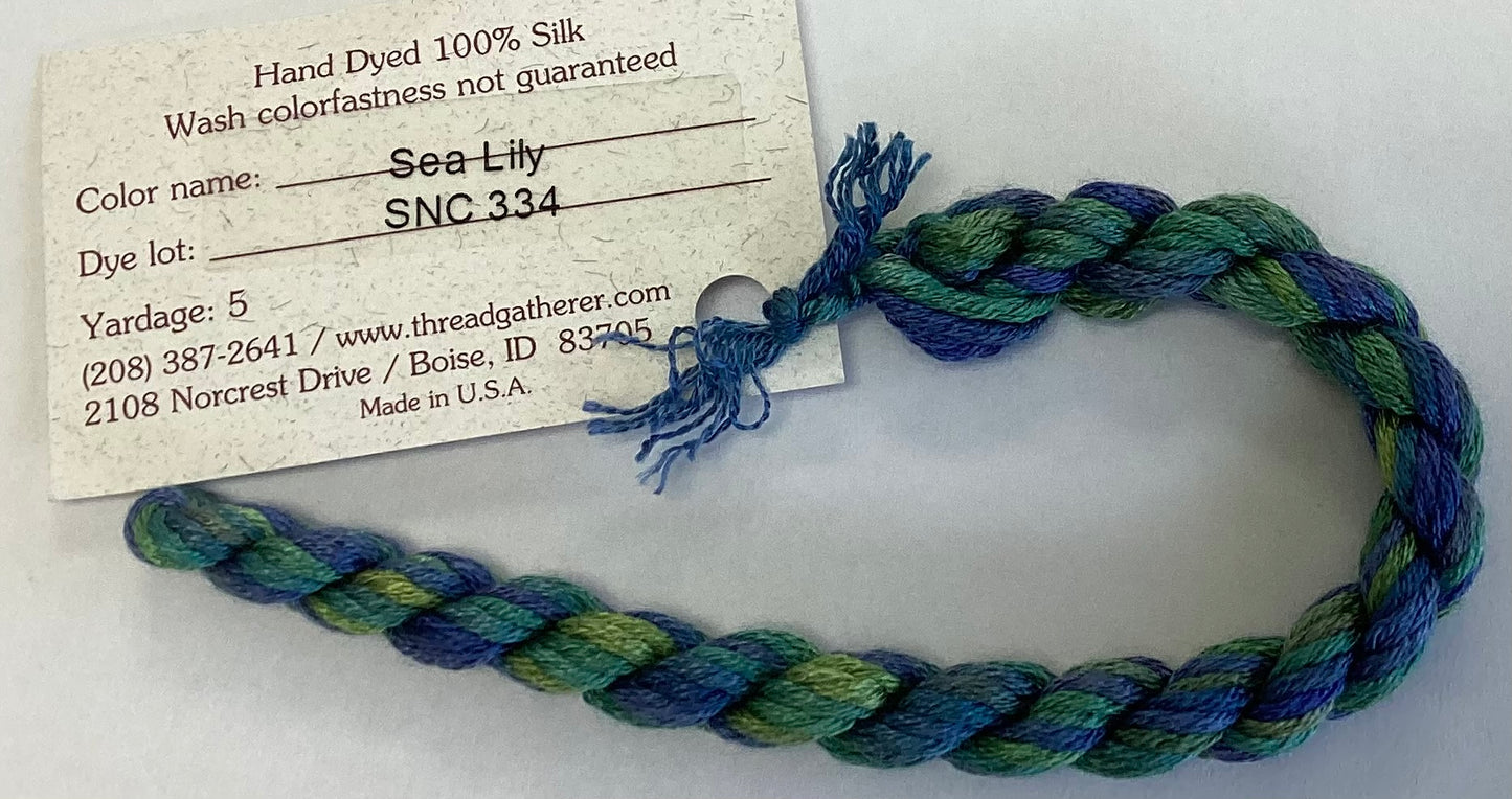 The Thread Gatherer: Silk ‘N Colors (A)