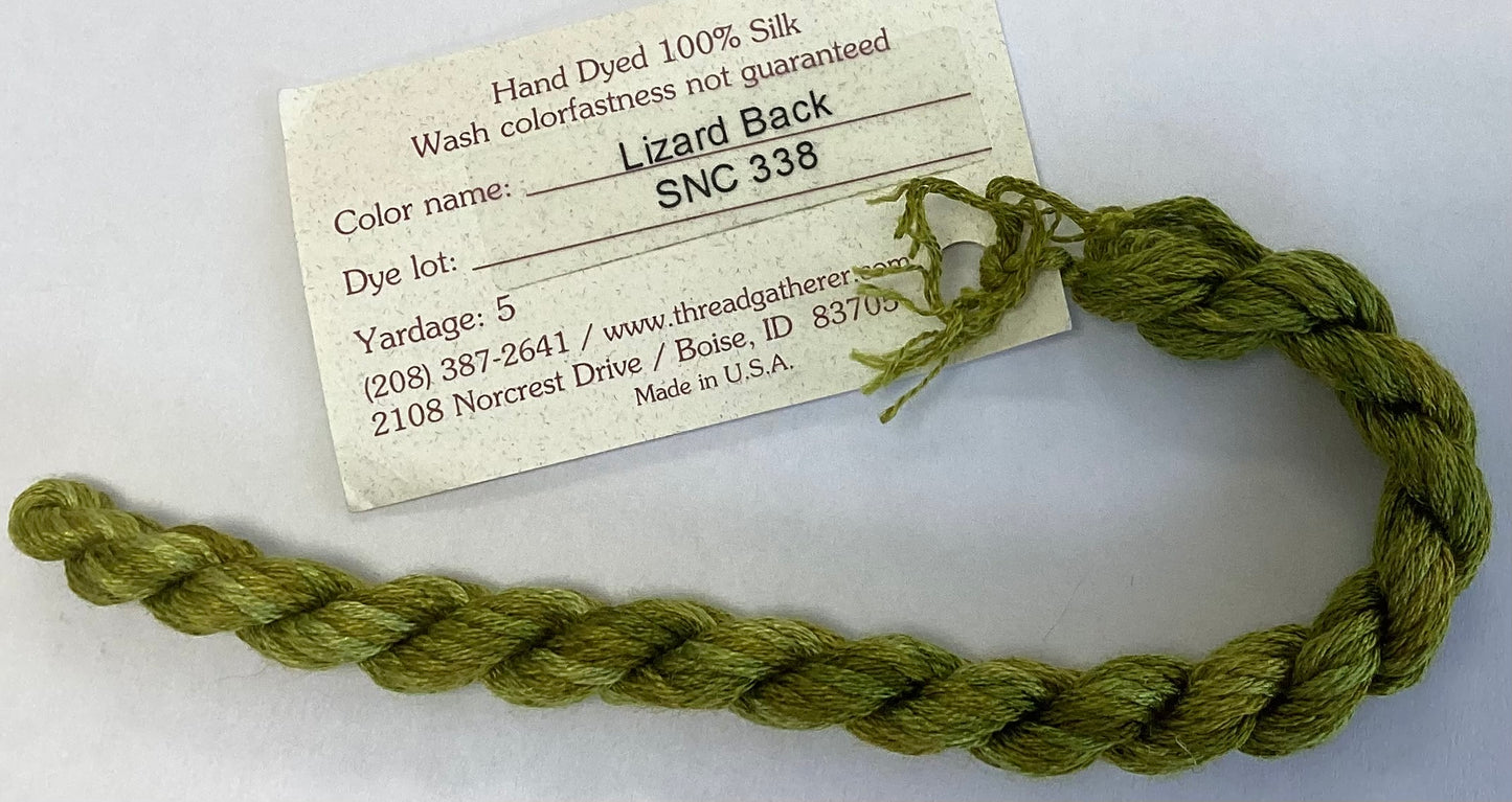 The Thread Gatherer: Silk ‘N Colors (A)