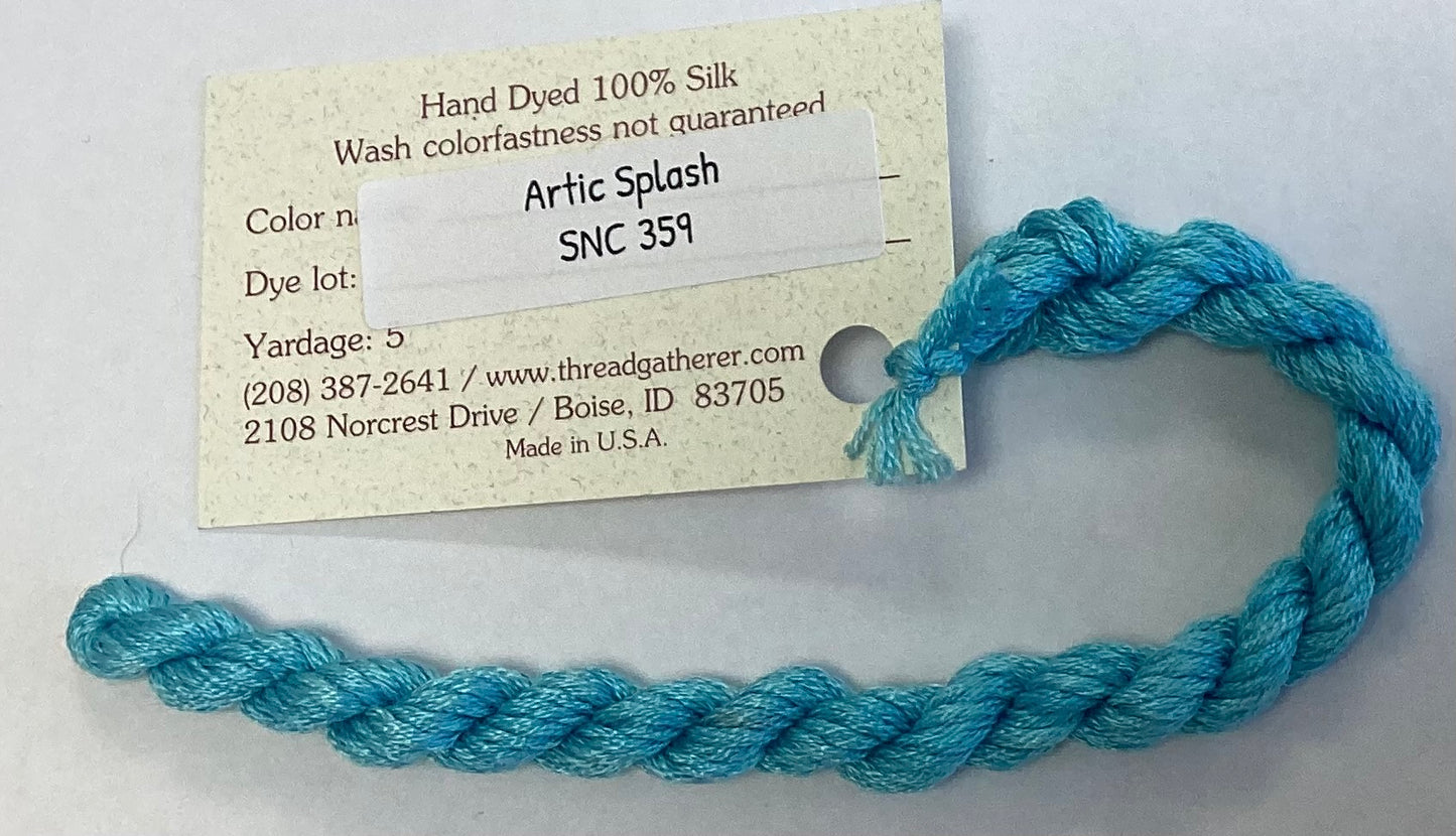 The Thread Gatherer: Silk ‘N Colors (A)