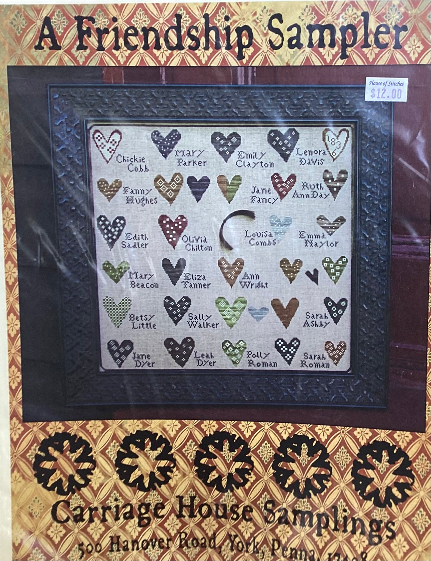 A Friendship Sampler by Carriage House Samplings