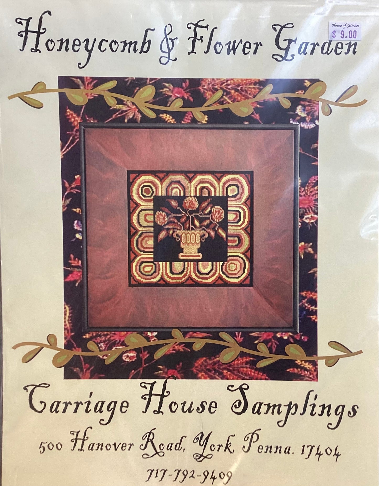 Honeycomb & Flower Garden by Carriage House Samplings