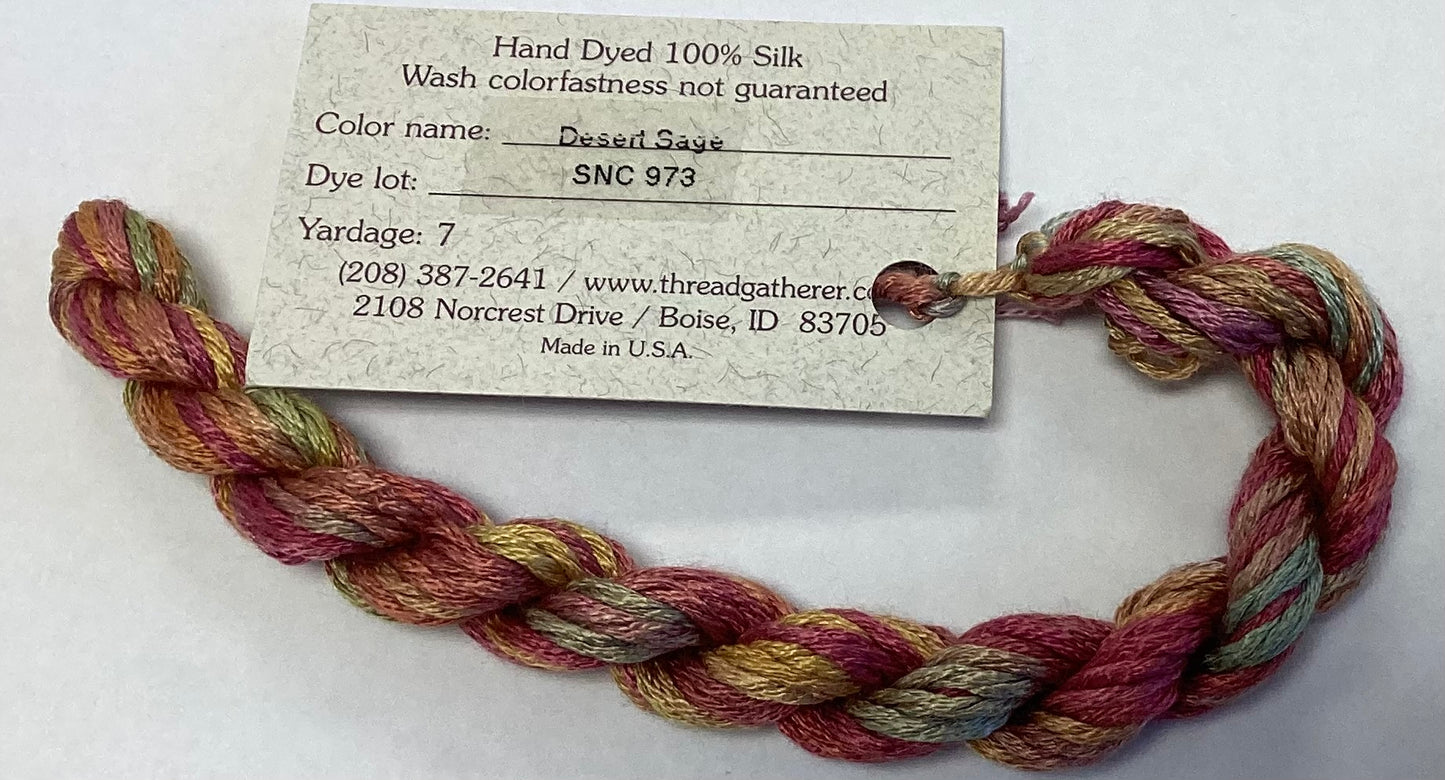 The Thread Gatherer: Silk ‘N Colors (A)