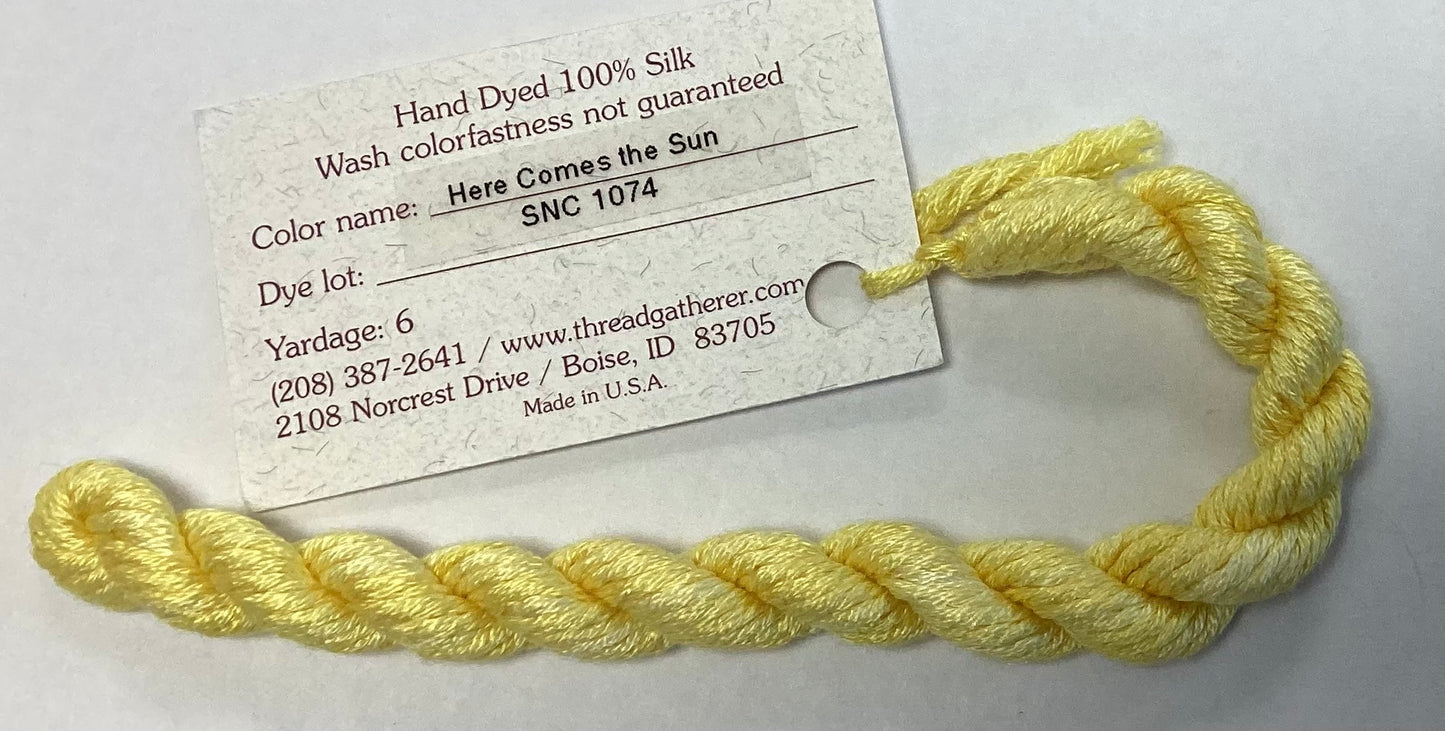 The Thread Gatherer: Silk ‘N Colors (A)