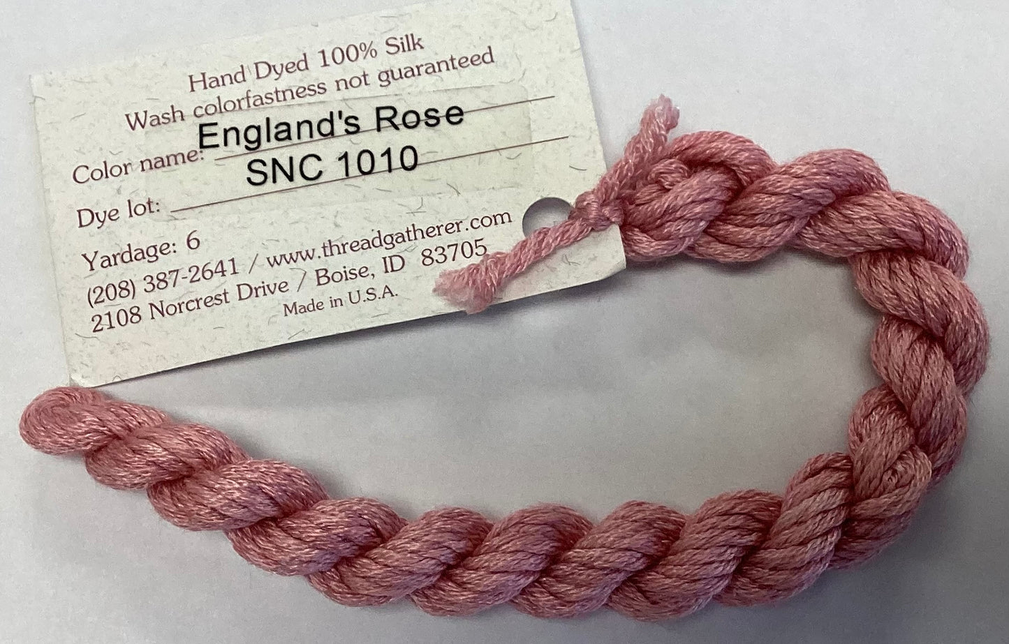 The Thread Gatherer: Silk ‘N Colors (B)