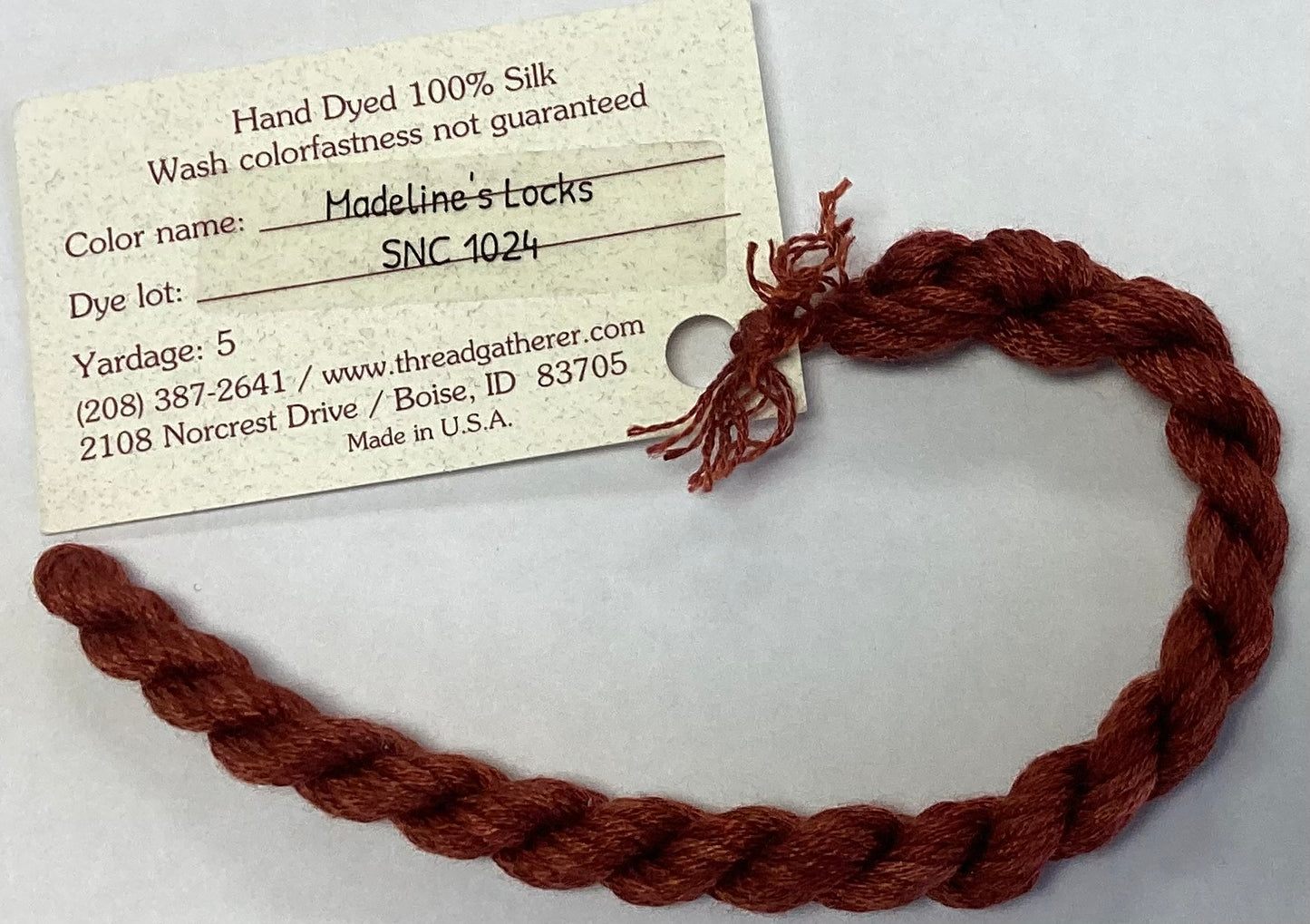 The Thread Gatherer: Silk ‘N Colors (B)