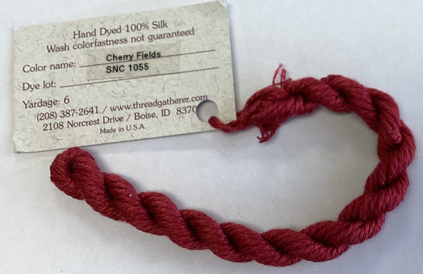 The Thread Gatherer: Silk ‘N Colors (B)