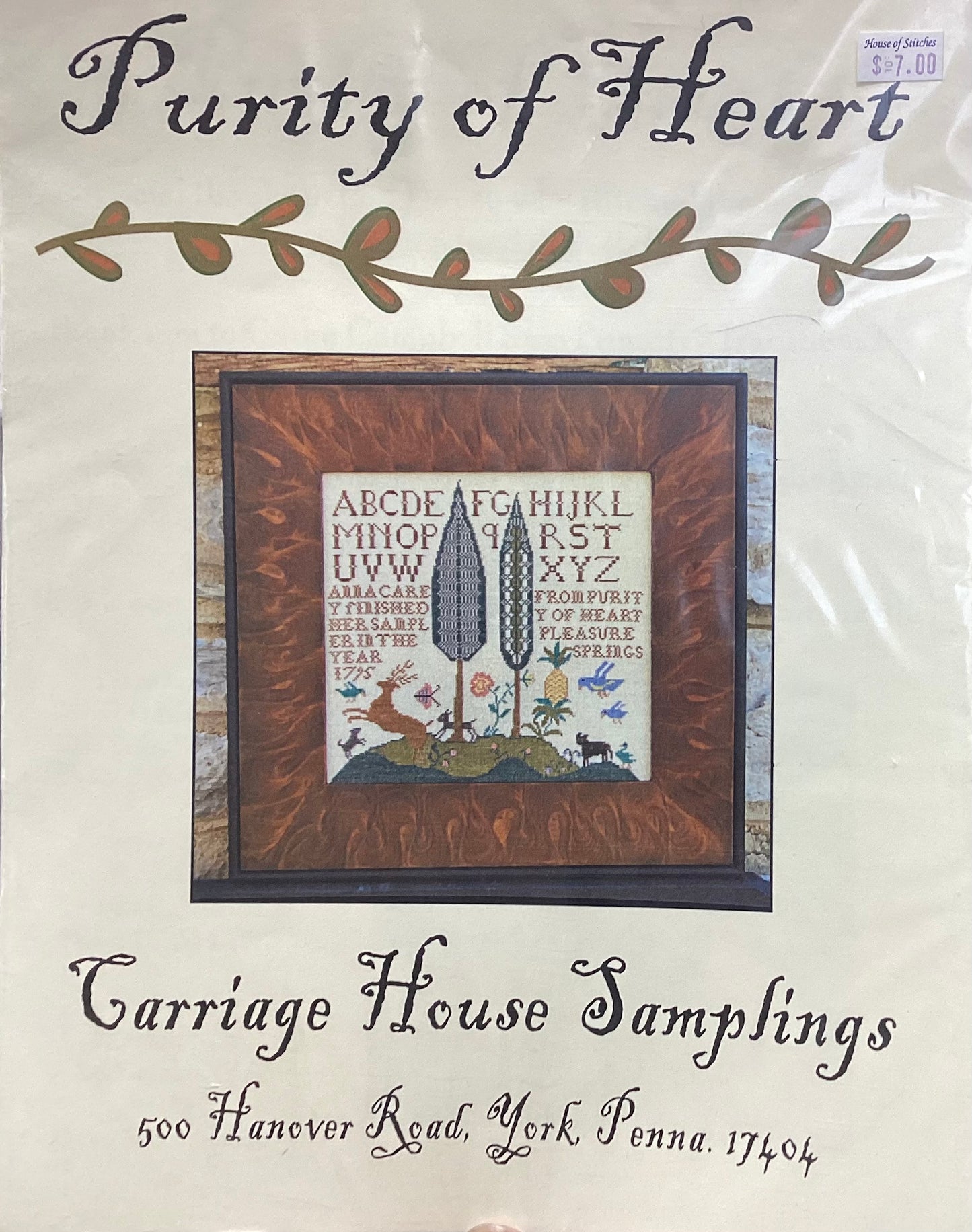 Purity of Heart by Carriage House Samplings