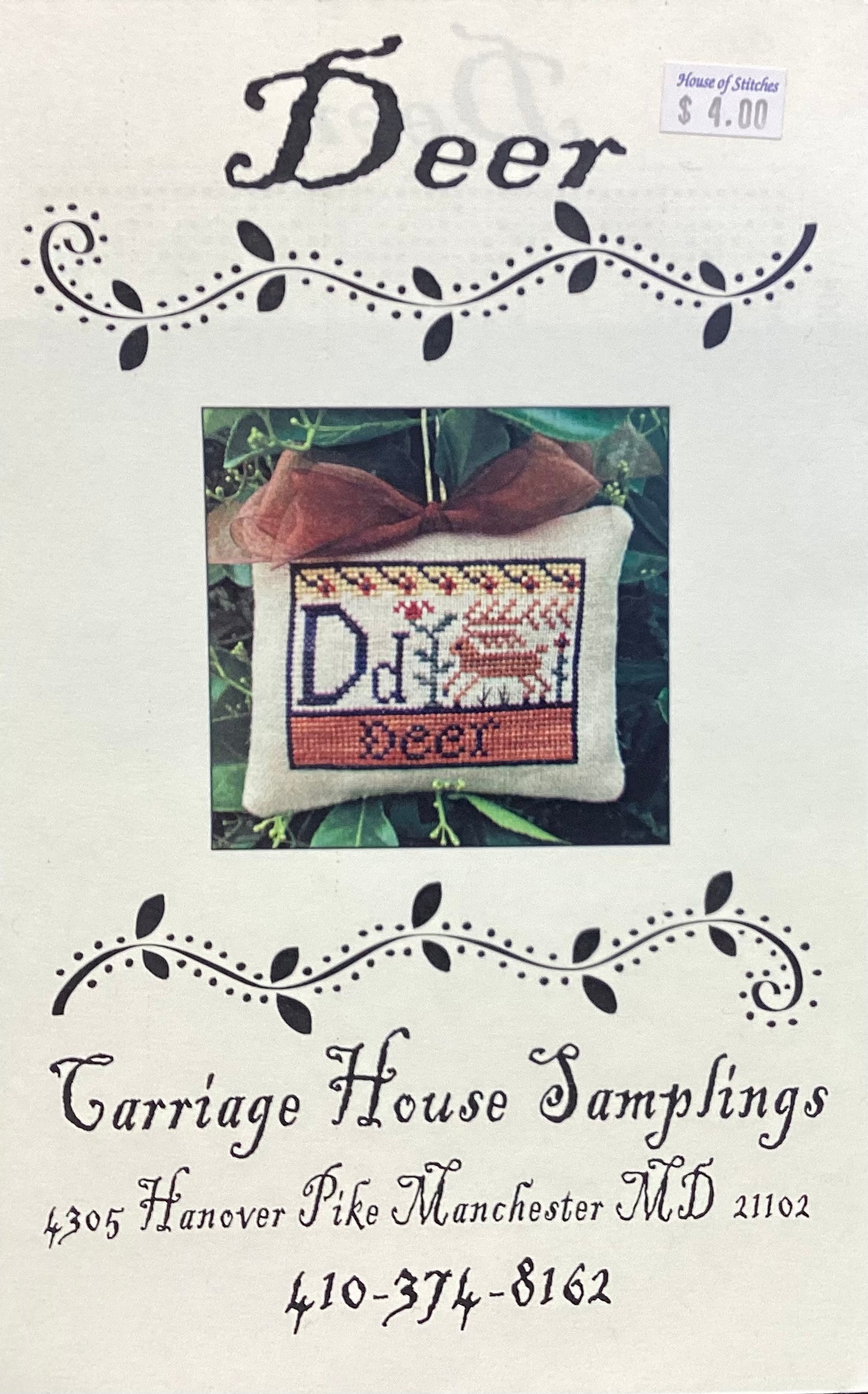 Deer by Carriage House Samplings