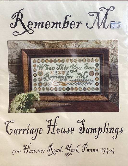 Remember Me by Carriage House Samplings