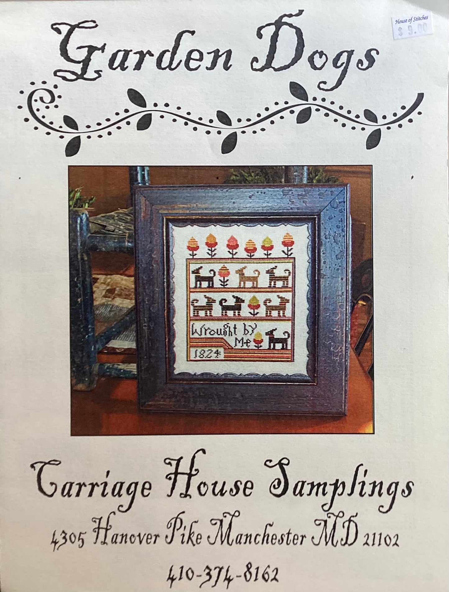 Garden Dogs by Carriage House Samplings