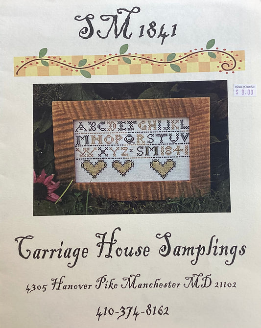 SM 1841 by Carriage House Samplings