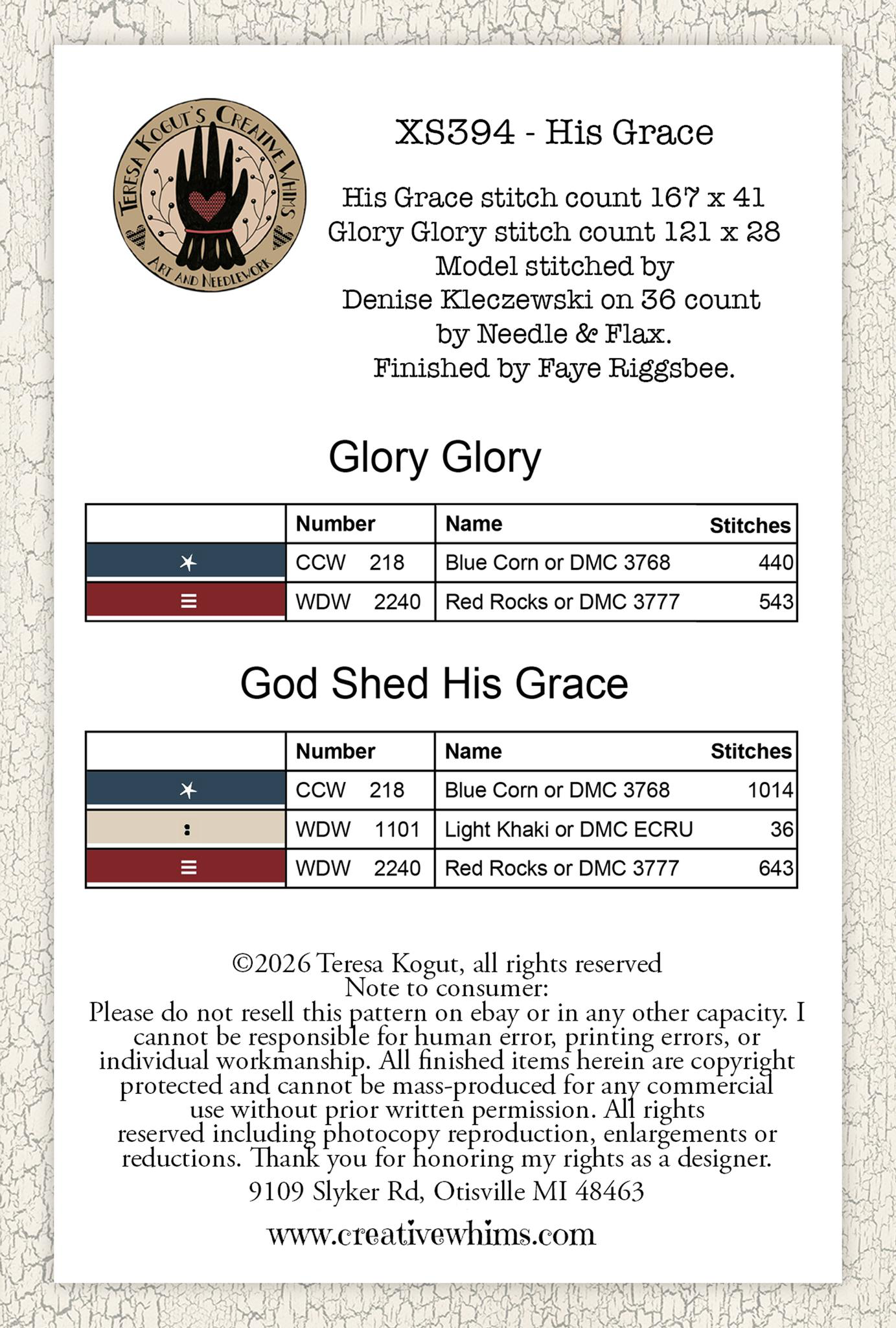 His Grace by Teresa Kogut