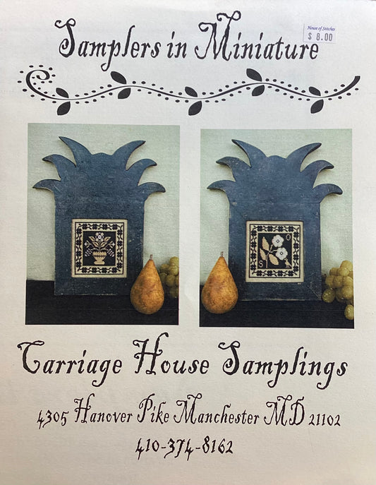 Samplers in Miniature by Carriage House Samplings