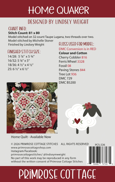 Home Quaker by Primrose Cottage