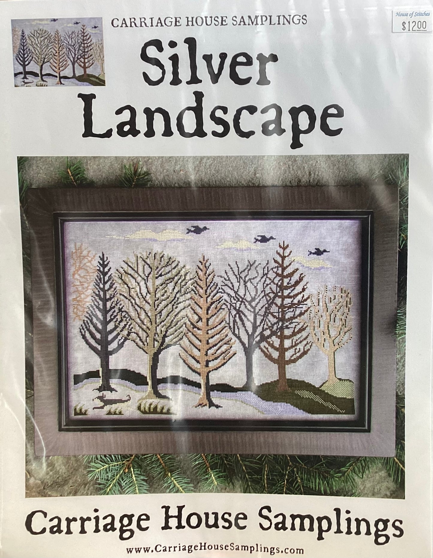 Silver Landscape by Carriage House Samplings