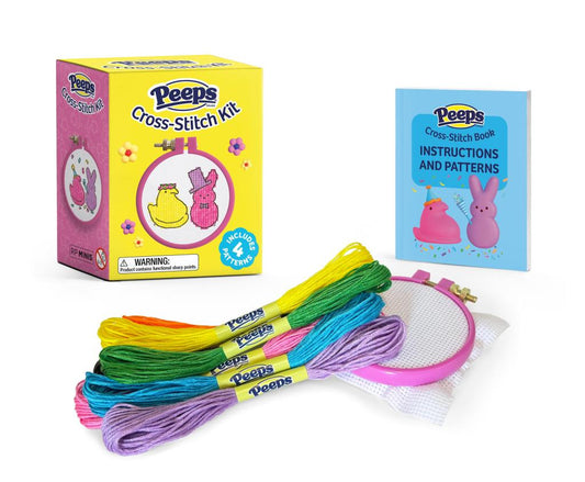 Peeps Cross Stitch Kit by Hachette Book Group