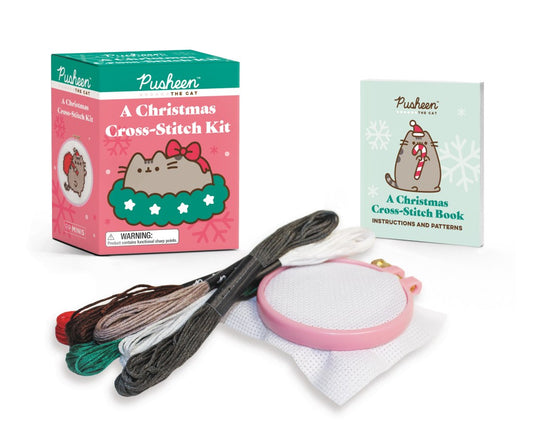 Pusheen: A Christmas Cross Stitch Kit by Hachette Book Group