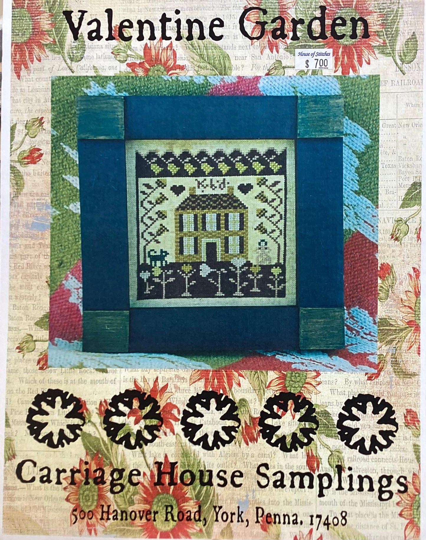 Valentine Garden by Carriage House Samplings